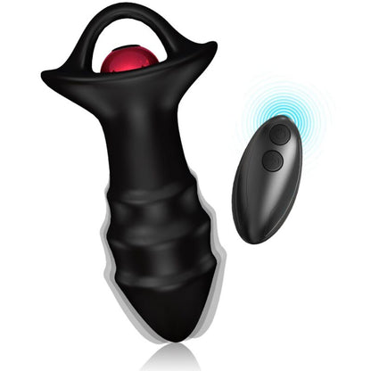 ARMONY - KYLIN FINGER VIBRATOR & ANAL PLUG REMOTE CONTROL BLACK - My naughty haven #