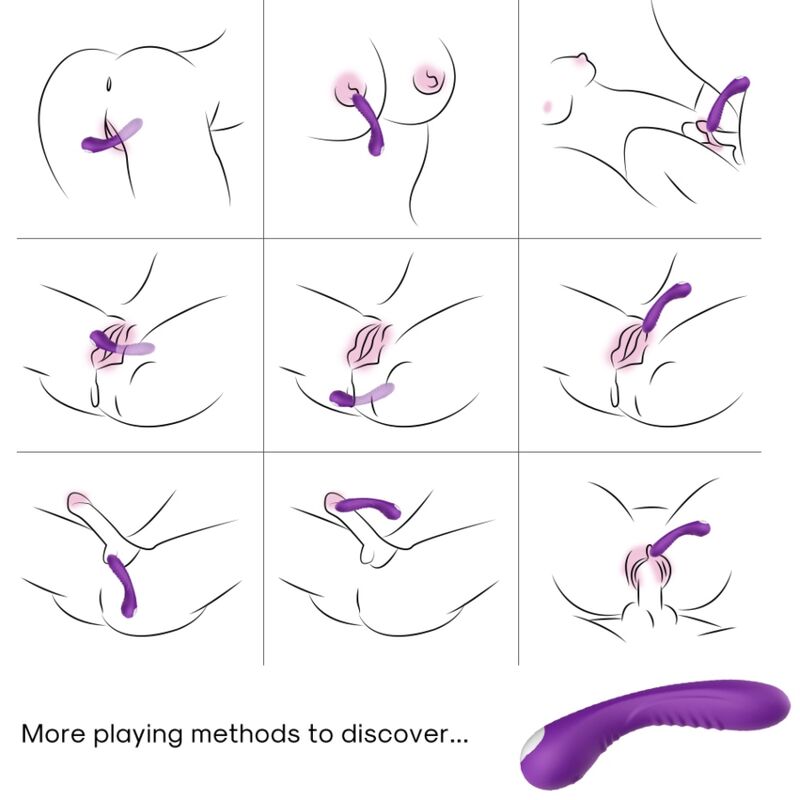 ARMONY - LEGEND VIBRATOR SILICONE PURPLE - My naughty haven #