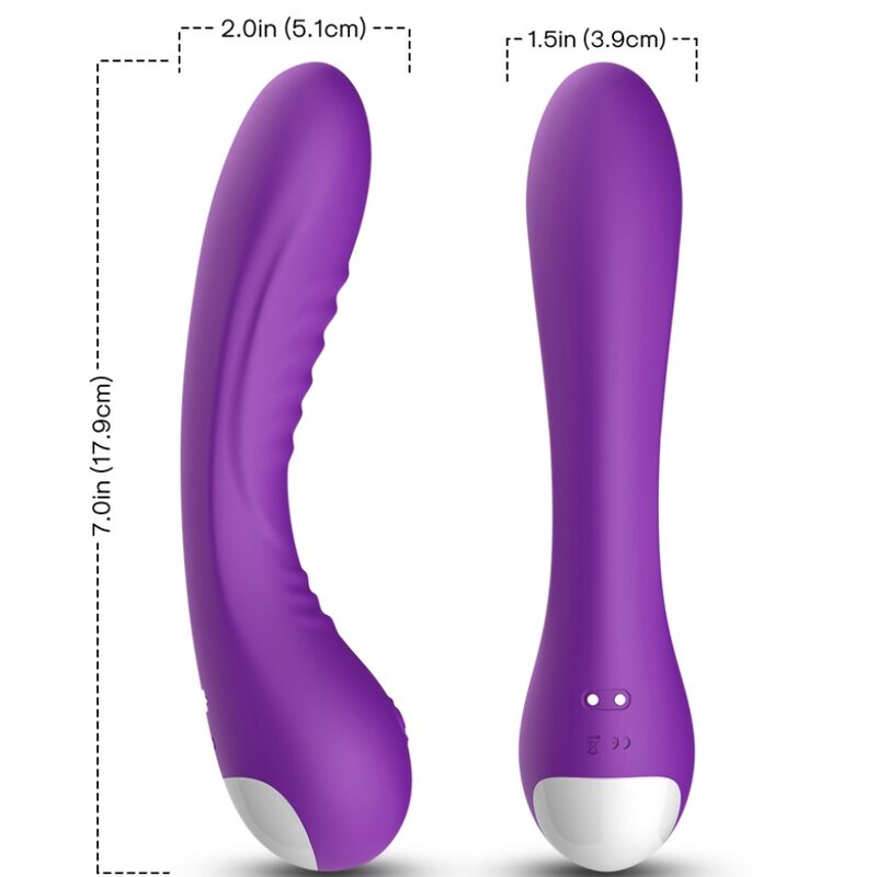 ARMONY - LEGEND VIBRATOR SILICONE PURPLE - My naughty haven #