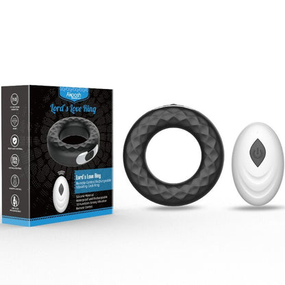 ARMONY - LORD'S LOVE RING VIBRATOR REMOTE CONTROL BLACK - My naughty haven #