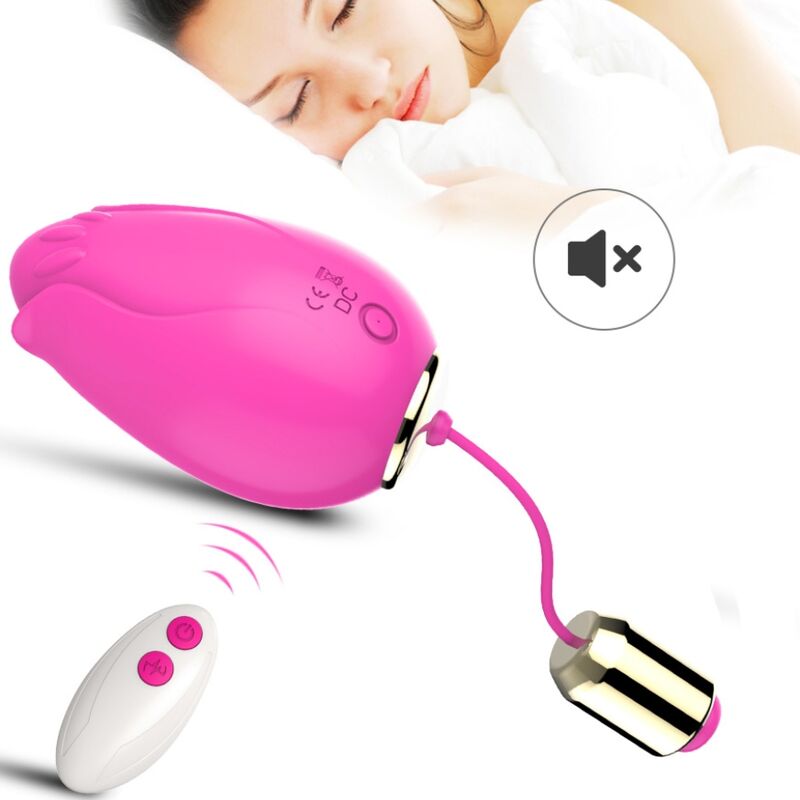 ARMONY - MANDALA EGG VIBRATOR G-SPOT REMOTE CONTROL FUCHSIA - My naughty haven #