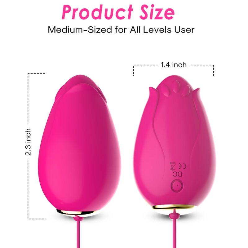 ARMONY - MANDALA EGG VIBRATOR G-SPOT REMOTE CONTROL FUCHSIA - My naughty haven #