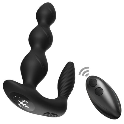 ARMONY - MANFUN VIBRATOR & STIMULATOR ANAL PLUG REMOTE CONTROL BLACK - My naughty haven #