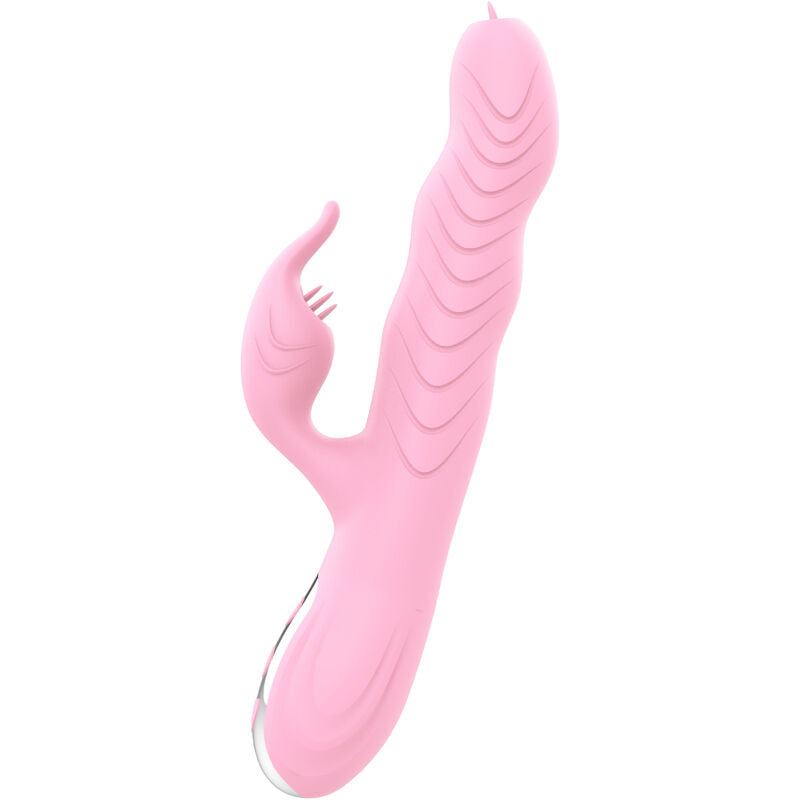 ARMONY - MARCIA VIBRATOR & THRUSTING DOUBLE TONGUE HEAT EFFECT PINK - My naughty haven #