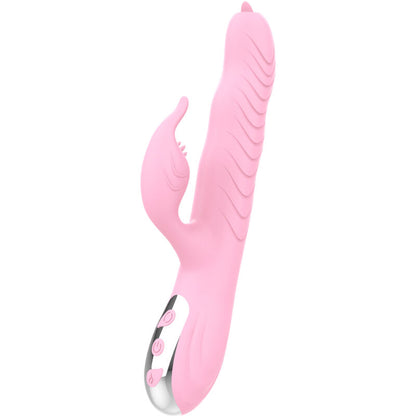 ARMONY - MARCIA VIBRATOR & THRUSTING DOUBLE TONGUE HEAT EFFECT PINK - My naughty haven #