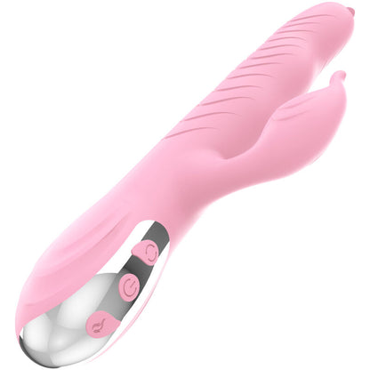 ARMONY - MARCIA VIBRATOR & THRUSTING DOUBLE TONGUE HEAT EFFECT PINK - My naughty haven #