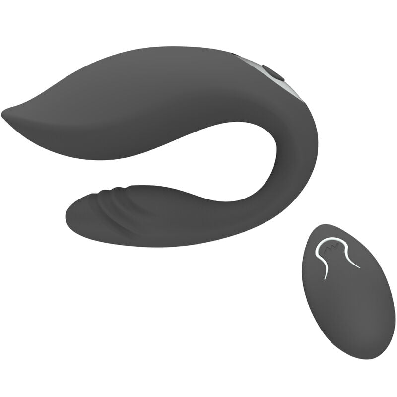 ARMONY - ВИБРАТОР MARTHA ЗА ДВОЙКИ ЧЕРЕН С ДИСТАНЦИОННО УПРАВЛЕНИЕ