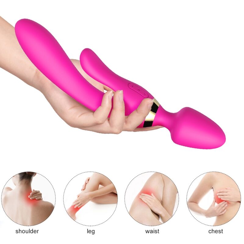 ARMONY - MASSAGER & VIBRATOR RABBIT FUCHSIA - My naughty haven #