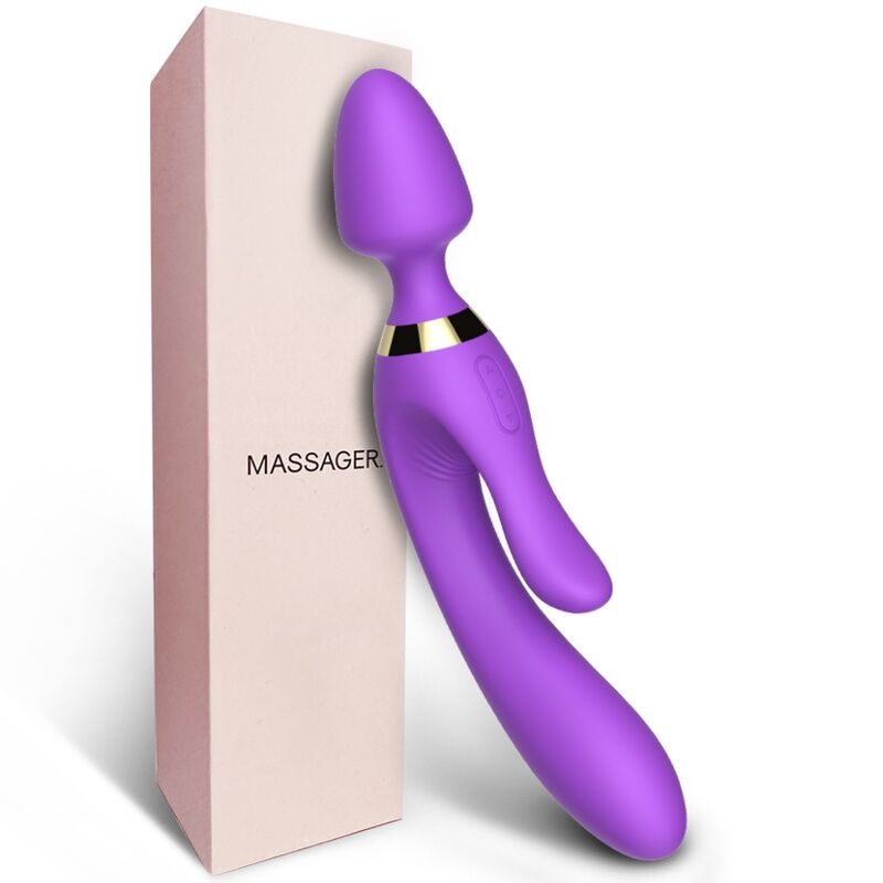 ARMONY - MASSAGER & VIBRATOR RABBIT PURPLE - My naughty haven #