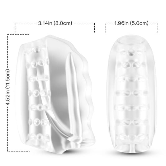 ARMONY - MASTER MASTURBATOR & VIBRATOR TRANSPARENTE - My naughty haven #