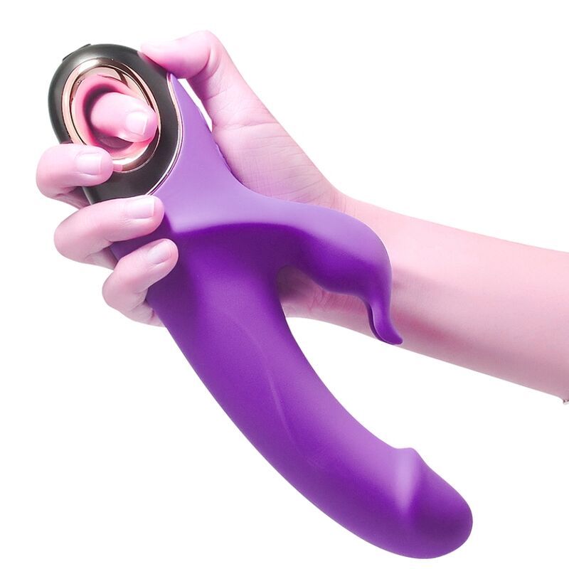 ARMONY - METEROR DILDO VIBRATOR RABBIT PURPLE - My naughty haven #