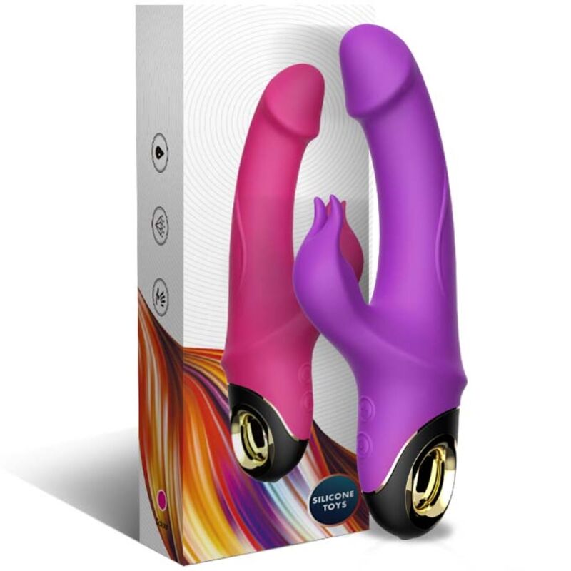 ARMONY - METEROR DILDO VIBRATOR RABBIT PURPLE - My naughty haven #