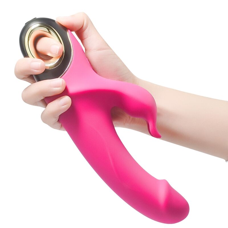 ARMONY - METEROR DILDO VIBRATOR RABBIT ROTATOR FUCHSIA - My naughty haven #