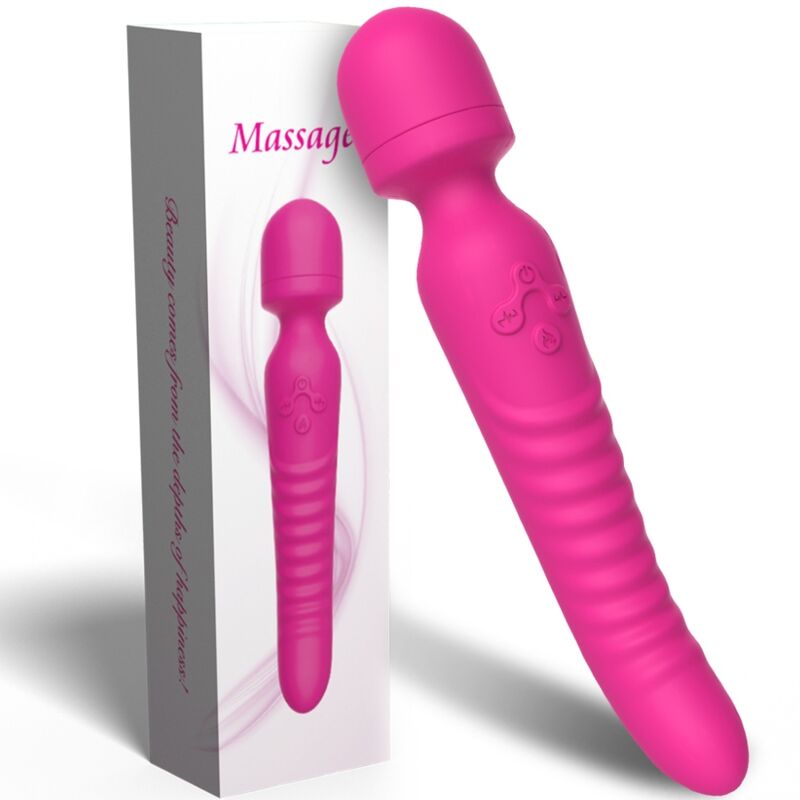 ARMONY - MISSION MASSAGER & VIBRATOR HEAT EFFECT FUCHSIA - My naughty haven #