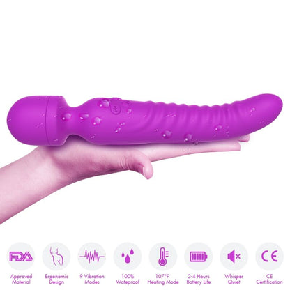 ARMONY - MISSION MASSAGER & VIBRATOR HEAT EFFECT PURPLE - My naughty haven #