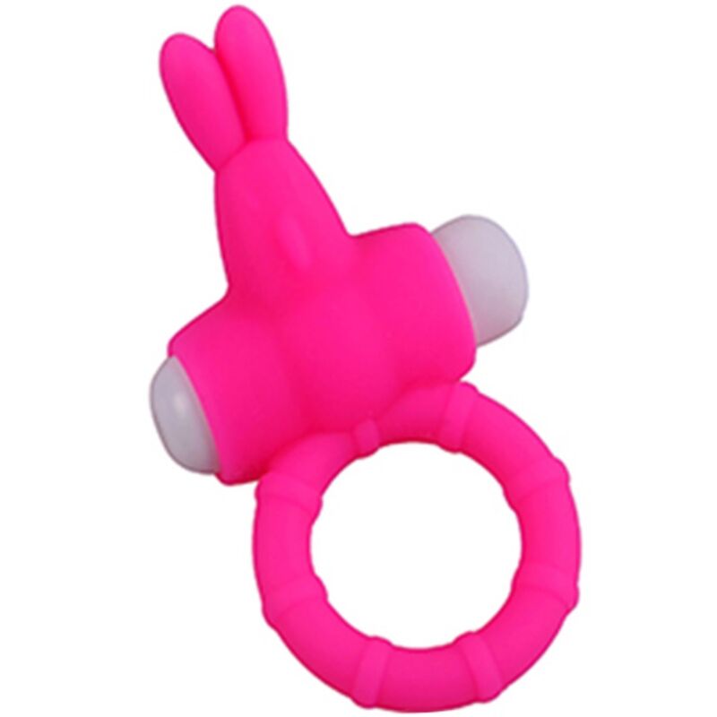 ARMONY - MS BUNNY VIBRATOR RING SILICONE PINK - My naughty haven #