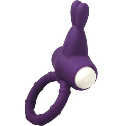 ARMONY - MS BUNNY VIBRATOR RING SILICONE PURPLE - My naughty haven #