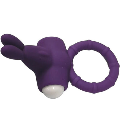 ARMONY - MS BUNNY VIBRATOR RING SILICONE PURPLE - My naughty haven #