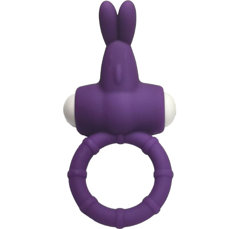 ARMONY - MS BUNNY VIBRATOR RING SILICONE PURPLE - My naughty haven #