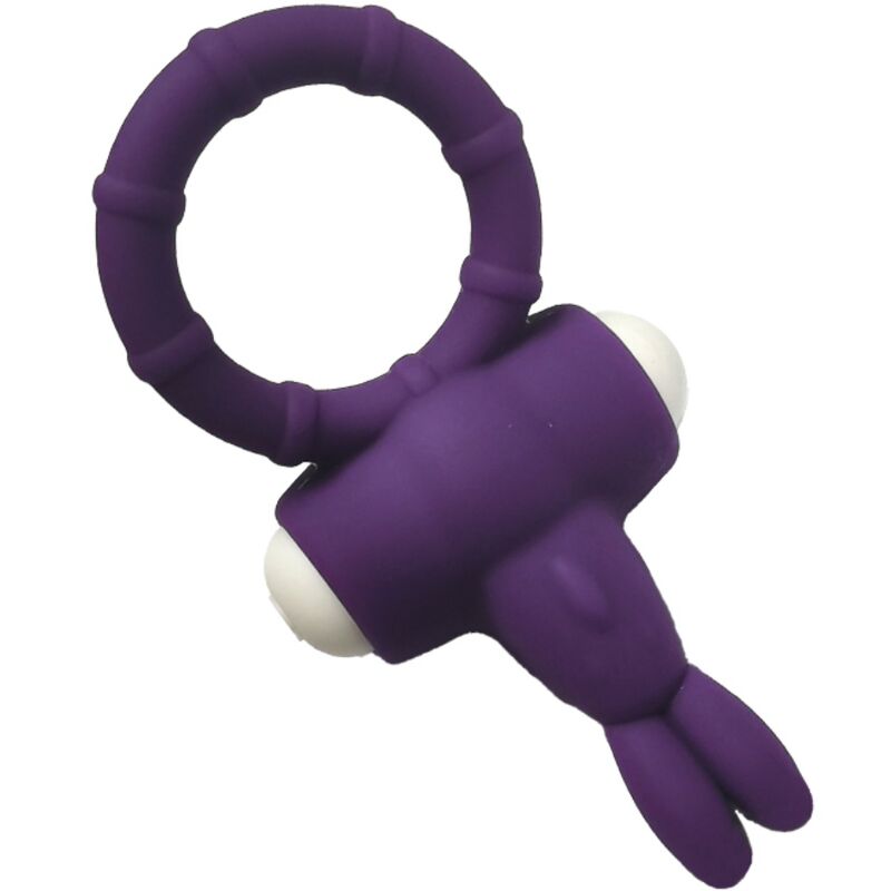 ARMONY - MS BUNNY VIBRATOR RING SILICONE PURPLE - My naughty haven #