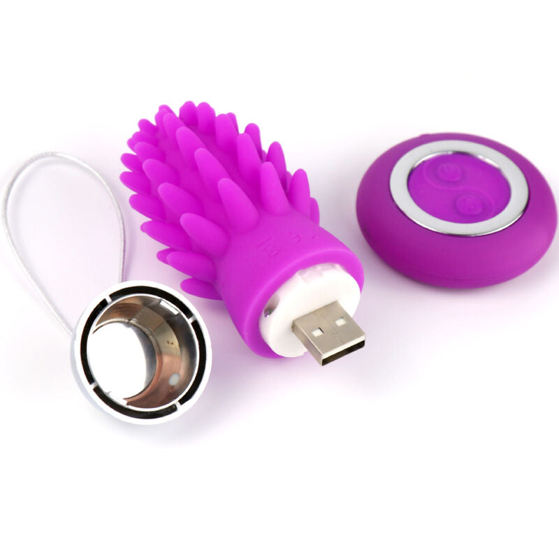 ARMONY - OCTOPUS CACTUS VIBRATING EGG VIOLET REMOTE CONTROL - My naughty haven #