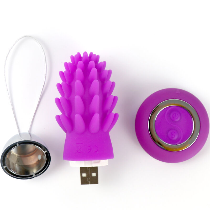 ARMONY - OCTOPUS CACTUS VIBRATING EGG VIOLET REMOTE CONTROL - My naughty haven #