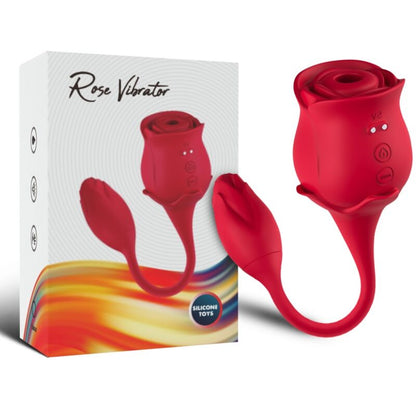 ARMONY - PINK CLITORIS SUCKER & VIBRATOR 10 MODES RED - My naughty haven #