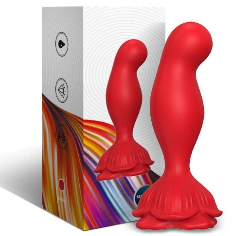 ARMONY - PINK VIBRATOR & ANAL PLUG REMOTE CONTROL RED - My naughty haven #