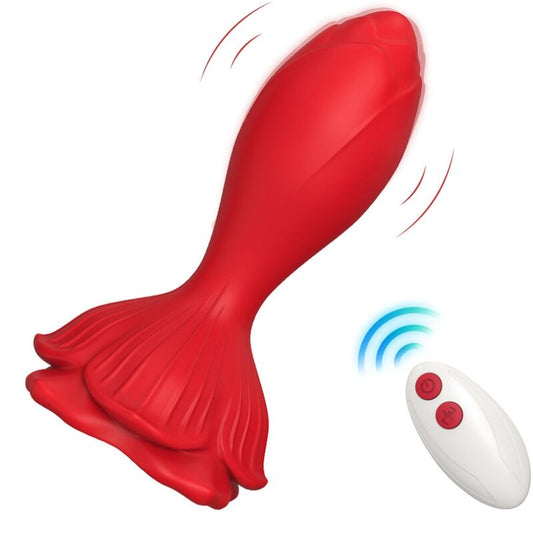 ARMONY - PINK VIBRATOR & ANAL PLUG SMALL REMOTE CONTROL RED - My naughty haven #
