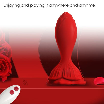 ARMONY - PINK VIBRATOR & ANAL PLUG SMALL REMOTE CONTROL RED - My naughty haven #
