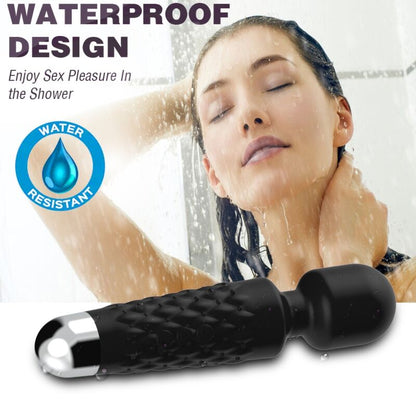 ARMONY - POSTMAN MASSAGER & VIBRATOR SUPER FLEXIBLE HEAD BLACK - My naughty haven #