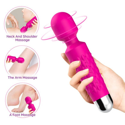 ARMONY - POSTMAN MASSAGER & VIBRATOR SUPER FLEXIBLE HEAD FUCHSIA - My naughty haven #
