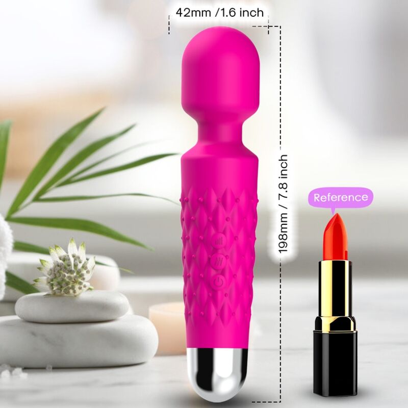 ARMONY - POSTMAN MASSAGER & VIBRATOR SUPER FLEXIBLE HEAD FUCHSIA - My naughty haven #