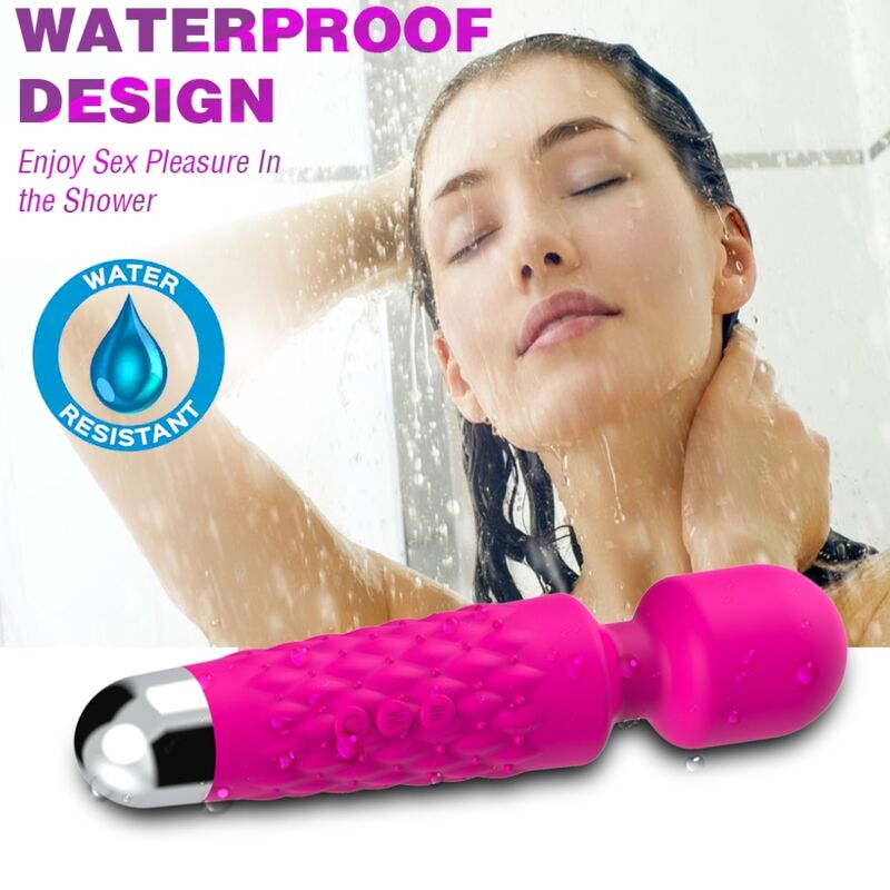 ARMONY - POSTMAN MASSAGER & VIBRATOR SUPER FLEXIBLE HEAD FUCHSIA - My naughty haven #