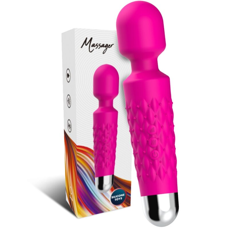 ARMONY - POSTMAN MASSAGER & VIBRATOR SUPER FLEXIBLE HEAD FUCHSIA - My naughty haven #