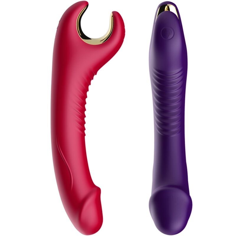ARMONY - PRINCE DILDO VIBRATOR & ROTATOR RED - My naughty haven #