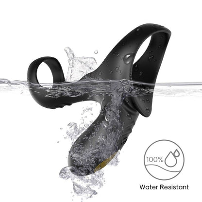ARMONY - RANGER DOUBLE VIBRATOR RING FOR COUPLES BLACK - My naughty haven #
