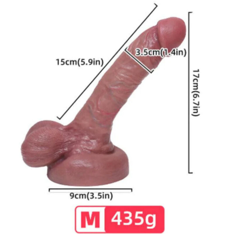 ARMONY - REALISTIC LIQUID SILICONE DILDO 15 CM - My naughty haven #