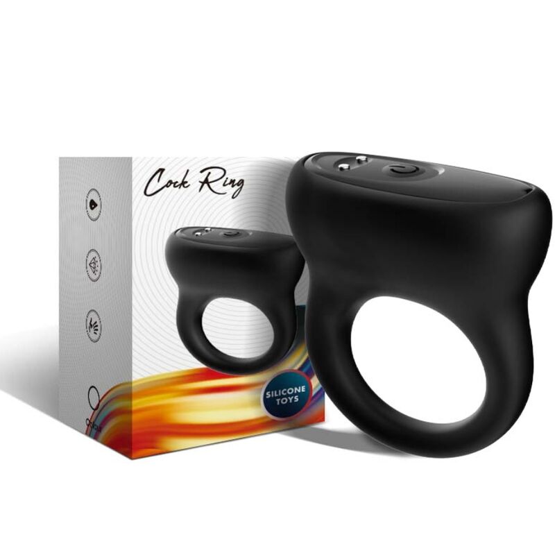 ARMONY - RING VIBRATOR BLACK - My naughty haven #