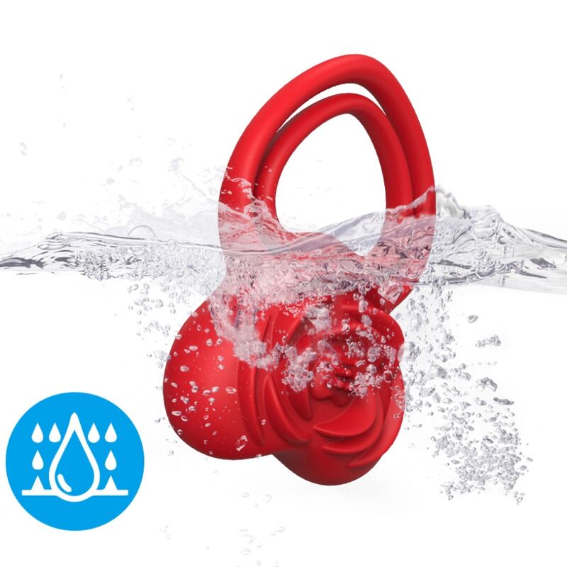 ARMONY - RING VIBRATOR HEART RED - My naughty haven #