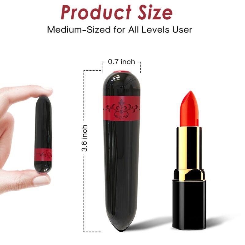 ARMONY - ROCKET VIBRATOR BULLET BLACK - My naughty haven #