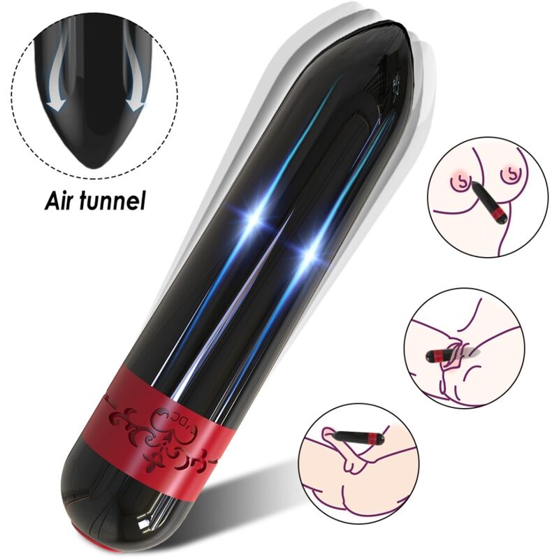 ARMONY - ROCKET VIBRATOR BULLET BLACK - My naughty haven #