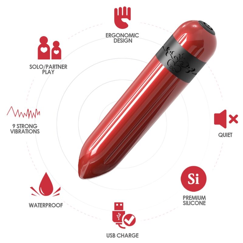 ARMONY - ROCKET VIBRATOR BULLET FUCHSIA - My naughty haven #