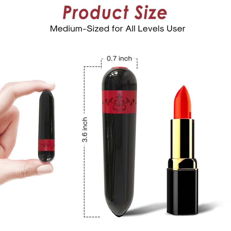 ARMONY - ROCKET VIBRATOR BULLET REMOTE CONTROL BLACK - My naughty haven #