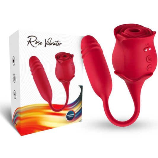 ARMONY - ROSEKNIGTH CLITORIS SUCKER & VIBRATOR RED - My naughty haven #