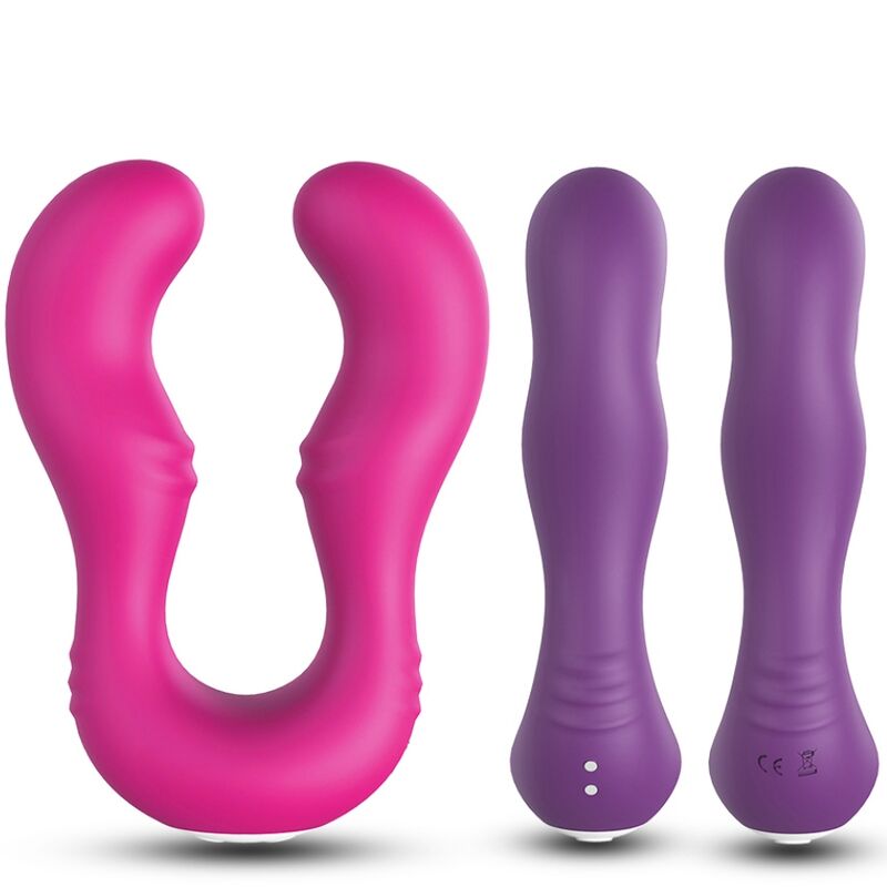 ARMONY - SERAPH VIBRATOR DOUBLE REMOTE CONTROL PURPLE - My naughty haven #