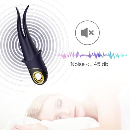 ARMONY - SHADOW VIBRATOR DOUBLE-HEAD TEASING BLUE - My naughty haven #