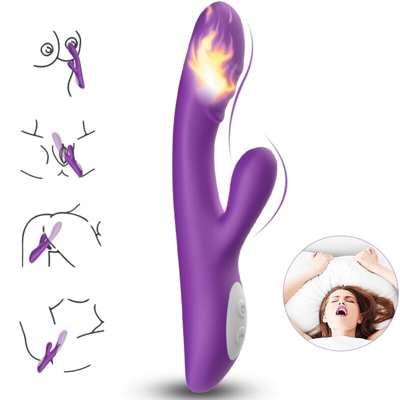 ARMONY - SPARK VIBRATOR HEAT EFFECT PURPLE - My naughty haven #