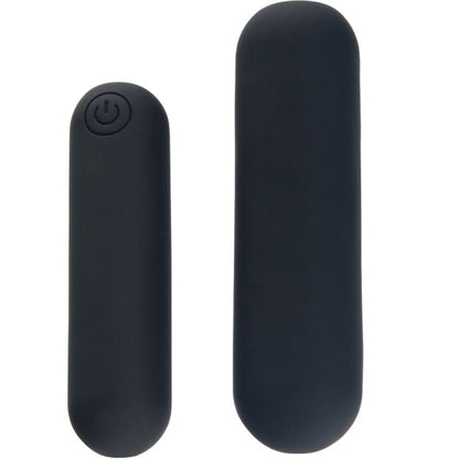 ARMONY - SPLASH HAHA VIBRATOR BULLET SILICONE 10 VIBRATIONS 75 X 19 CM BLACK - My naughty haven #