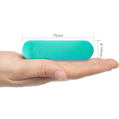 ARMONY - SPLASH HAHA VIBRATOR BULLET SILICONE 10 VIBRATIONS 75 X 19 CM GREEN - My naughty haven #